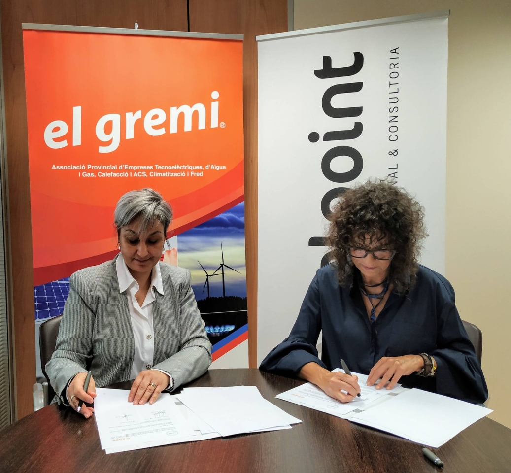 El Gremi d'Instal·ladors de Lleida firma un acuerdo con Helpoint Serveis